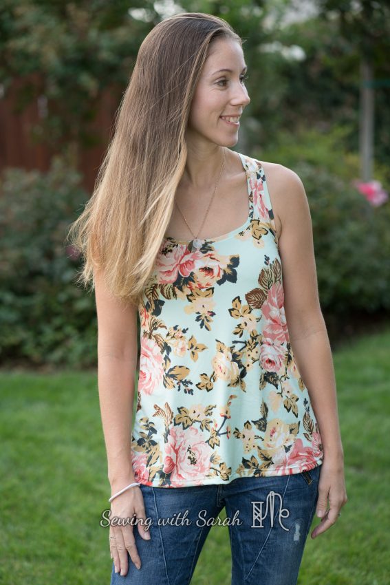 Tie Back Tank Sew-A-Long: Full Back Hack – Sewing with Sarah